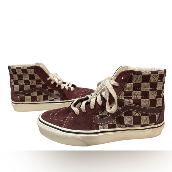 Vans Checkerboard High-Top Sneakers - Picture 1 of 5